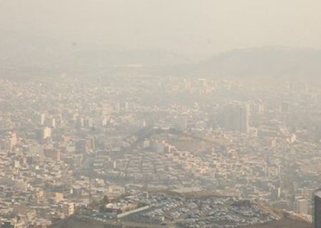 وضعیت خطرناک آلودگی هوا در مسجدسلیمان