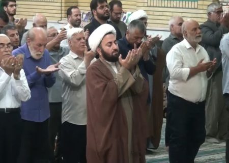 برگزاری نماز عید قربان در مسجدسلیمان