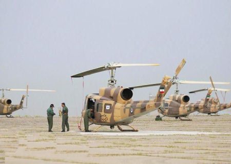 آماده باش پایگاه هوانیروز مسجدسلیمان در پی وقوع زلزله در استان خوزستان